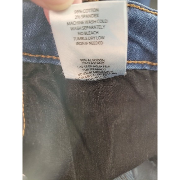 C'est Toi Women's SZ 9/28 Denim Jeans Black Label Button Fly Raw Hem Bell Bottom - Picture 10 of 10